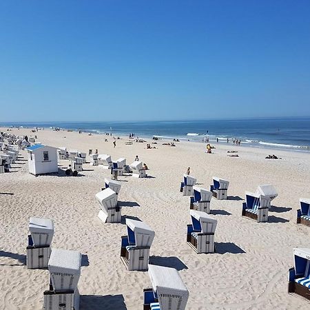 Gemuetliches 2-Zimmer-Appartement Mit Balkon Richtung Sueden. Westerland Exteriör bild