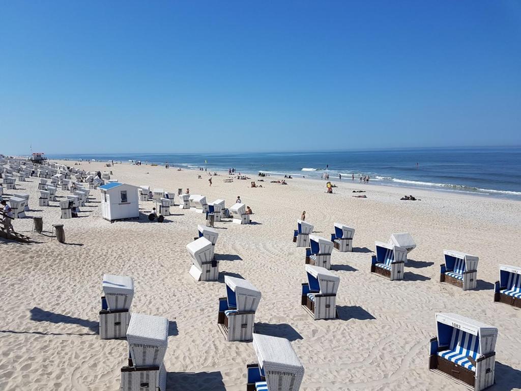 Gemuetliches 2-Zimmer-Appartement Mit Balkon Richtung Sueden. Westerland Exteriör bild